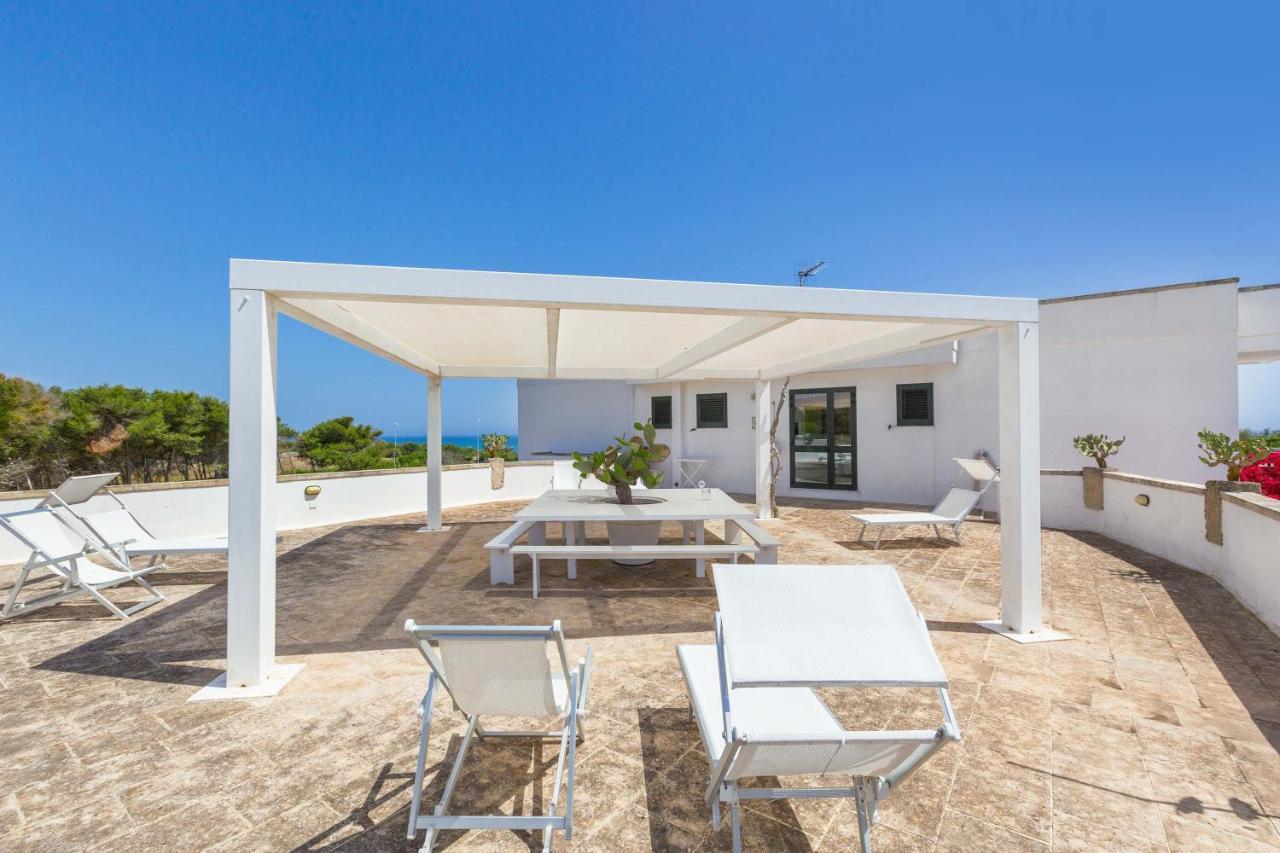 Residence Punta Cassano - In Piscina Sulla Spiaggia Di Sabbia San Foca Exteriér fotografie
